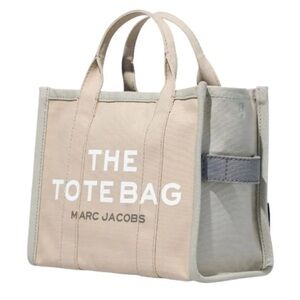 NEW Marc Jacobs Women's The Colorblock Medium Tote Bag - Beige Multi